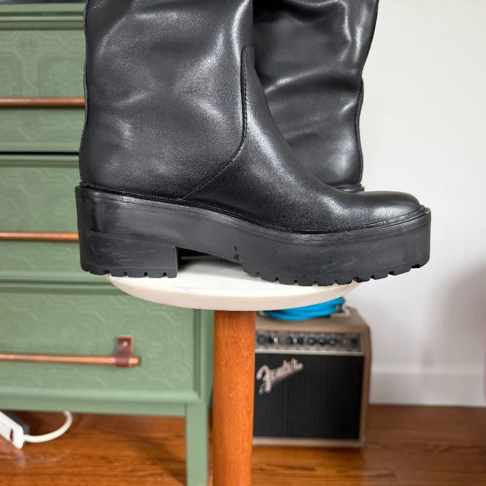 Loeffler Randall Carlee Tall Boot - Black - 7 - EUC - Picture 8 of 13